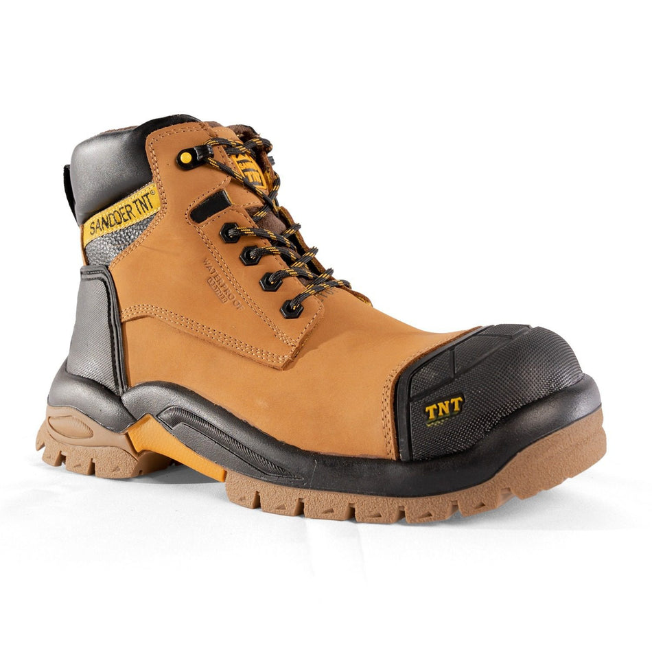 BOTIN DE SEGURIDAD TEMPLARIOS HIDROFUGADO AMARILLO SS28D-153 SANDDER TNT
