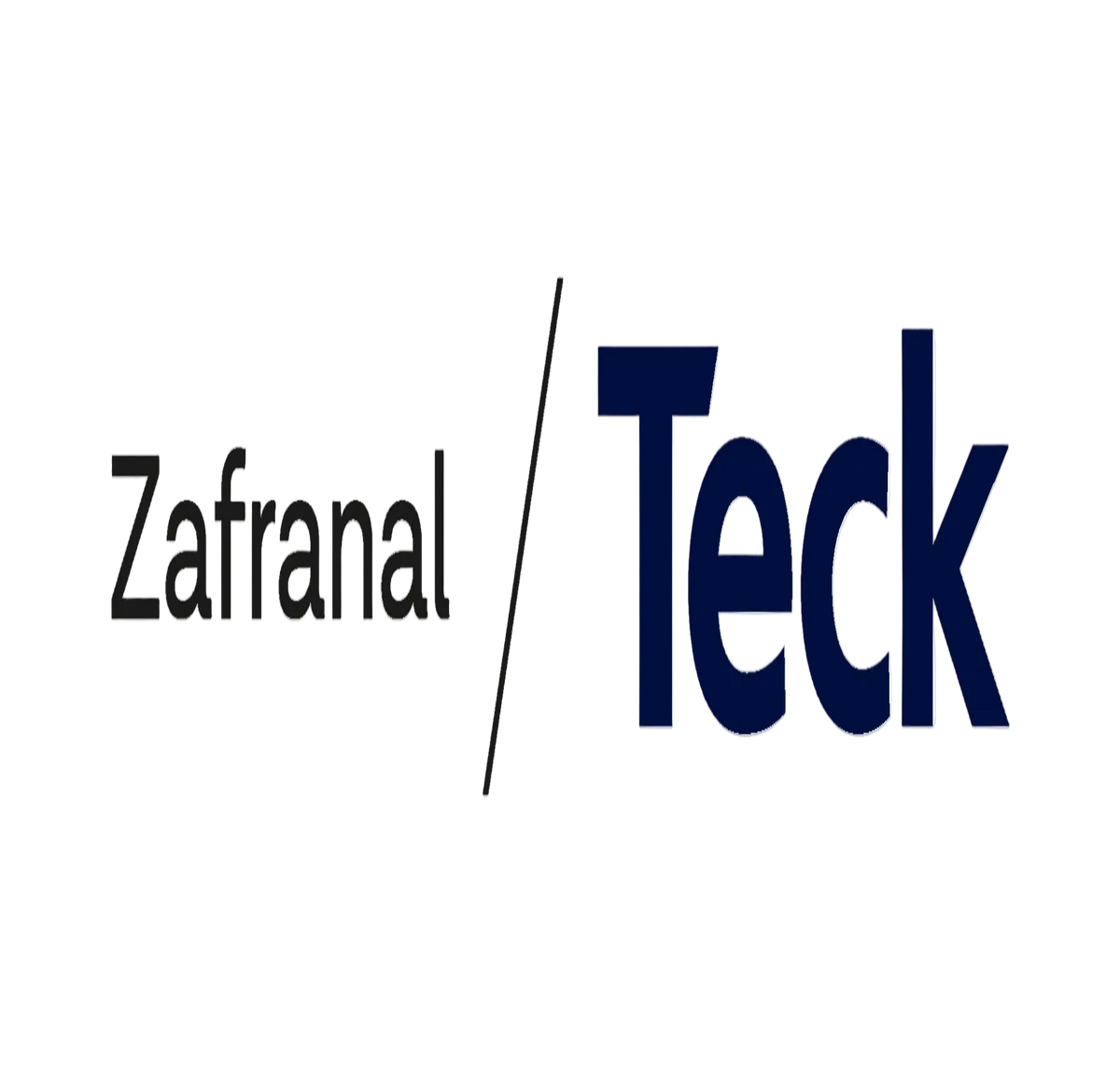 Logo of Zafranal and Teck on a white background